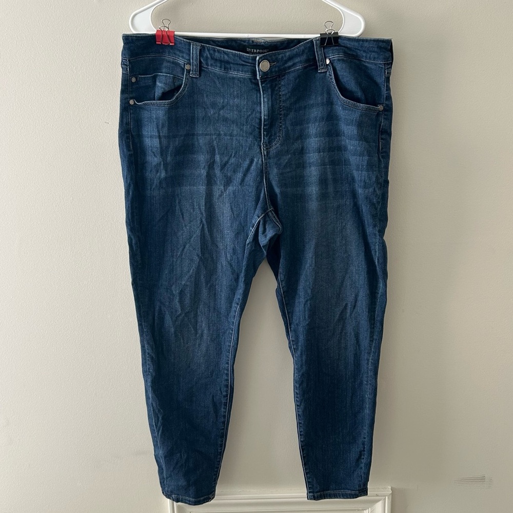 Women’s Liverpool Skinny Blue Jeans
